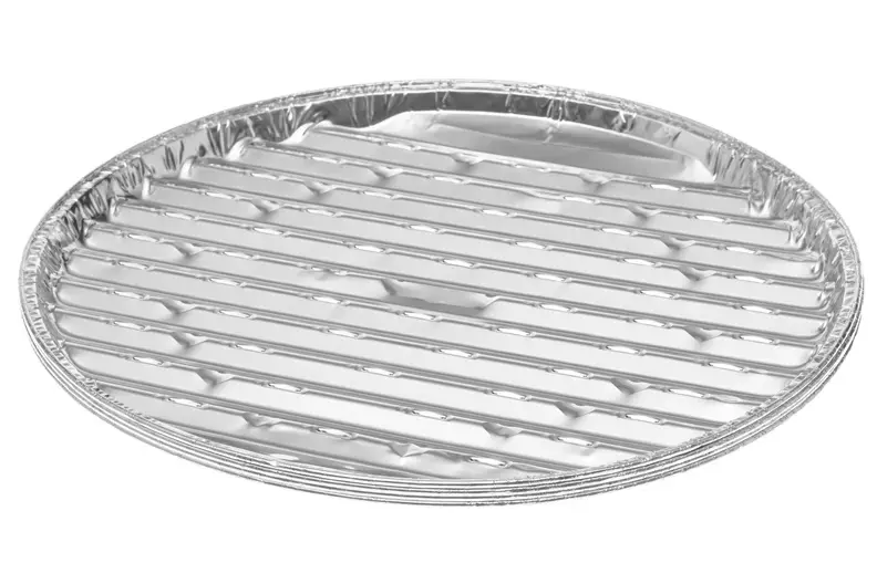 NENURODYTA_V Foil BBQ Grill Tray 4 Pcs Photo 2