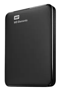 Western Digital Elements Portable External Hard Drive 4 TB 2.5-inch USB 3.2 Gen 1 Black