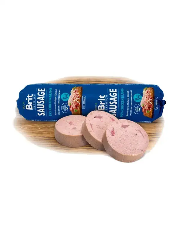 Brit Premium Chicken & Lamb Sausage Dog Food Photo 2