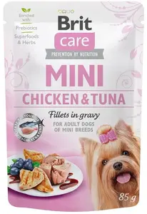 Влажный корм для собак Brit Care Mini, рыба, 85 г