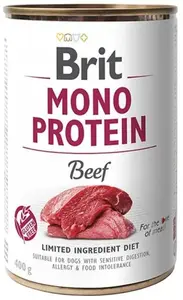 Влажный корм для собак Brit Care Mono Protein Beef, говядина, 400 г