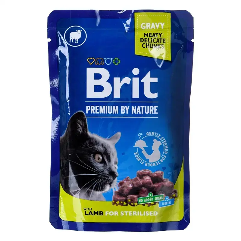 Влажный корм Brit Premium By Nature Sterilised 100 г Photo 2
