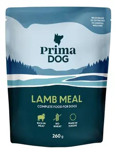PRIMA Wet Dog Food, Lamb, 260g