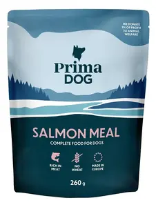 PrimaDog Wet Dog Food with Salmon, 260g