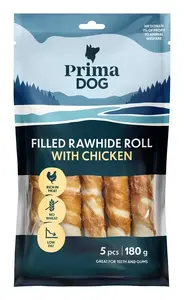 Лакомство для собак PrimaDog с курицей, 180 г