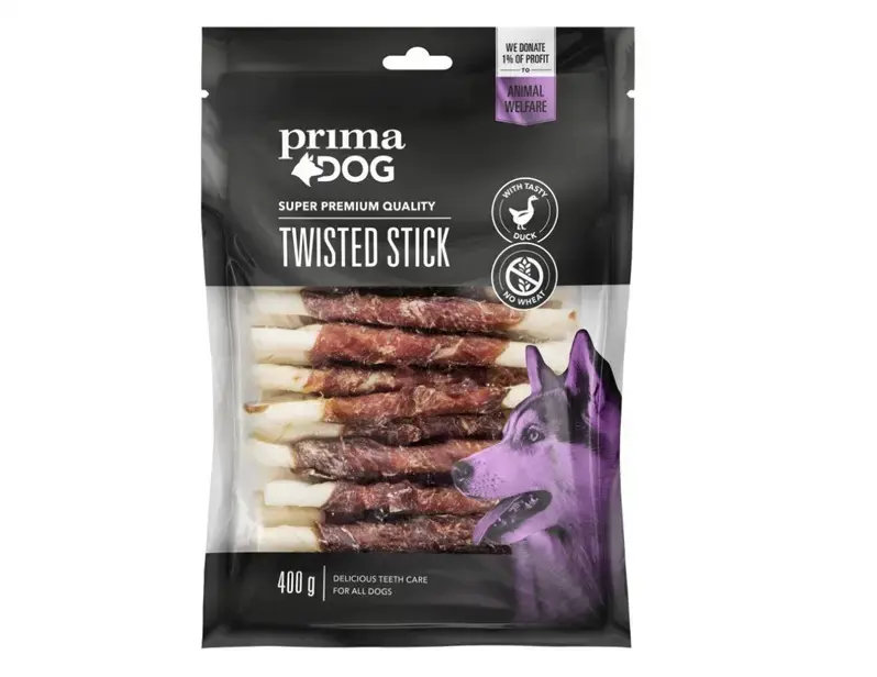 Лакомство для собак PrimaDog с уткой 400 г Photo 2