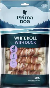 Лакомство для собак PrimaDog, утка, 550 г