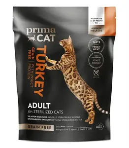 PrimaCat Grain Free Turkey Dry Cat Food 400g