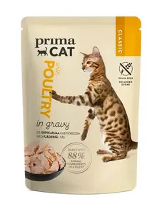 PrimaCat Wet Cat Food, 85g