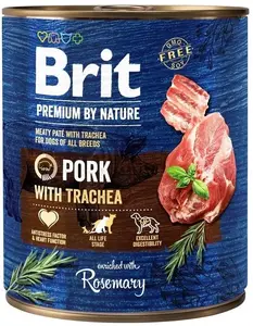 Влажный корм для собак Brit Premium, свинина, 800 г