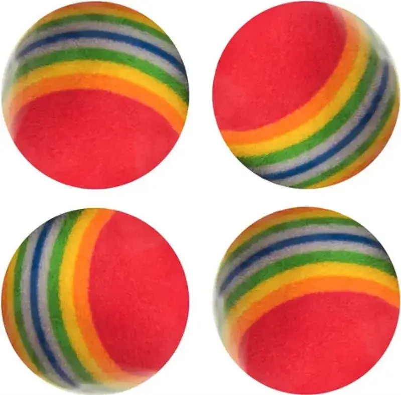 Rotaļlieta mājdzīvniekiem Flamingo Rainbow Ball Photo 2