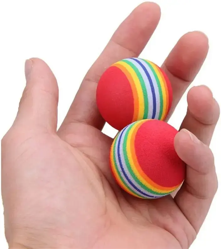 Rotaļlieta mājdzīvniekiem Flamingo Rainbow Ball Photo 3