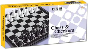 Настольная игра NENURODYTA_Z QX5480 магнитные шахматы и шашки