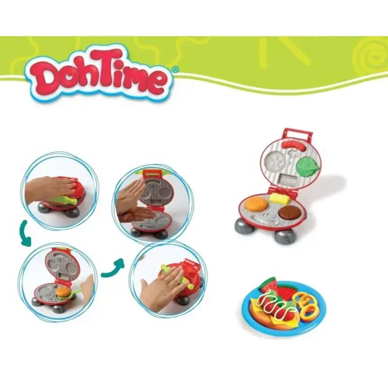 NENURODYTA_Z Super Burger BBQ Polymer Clay Set Photo 2