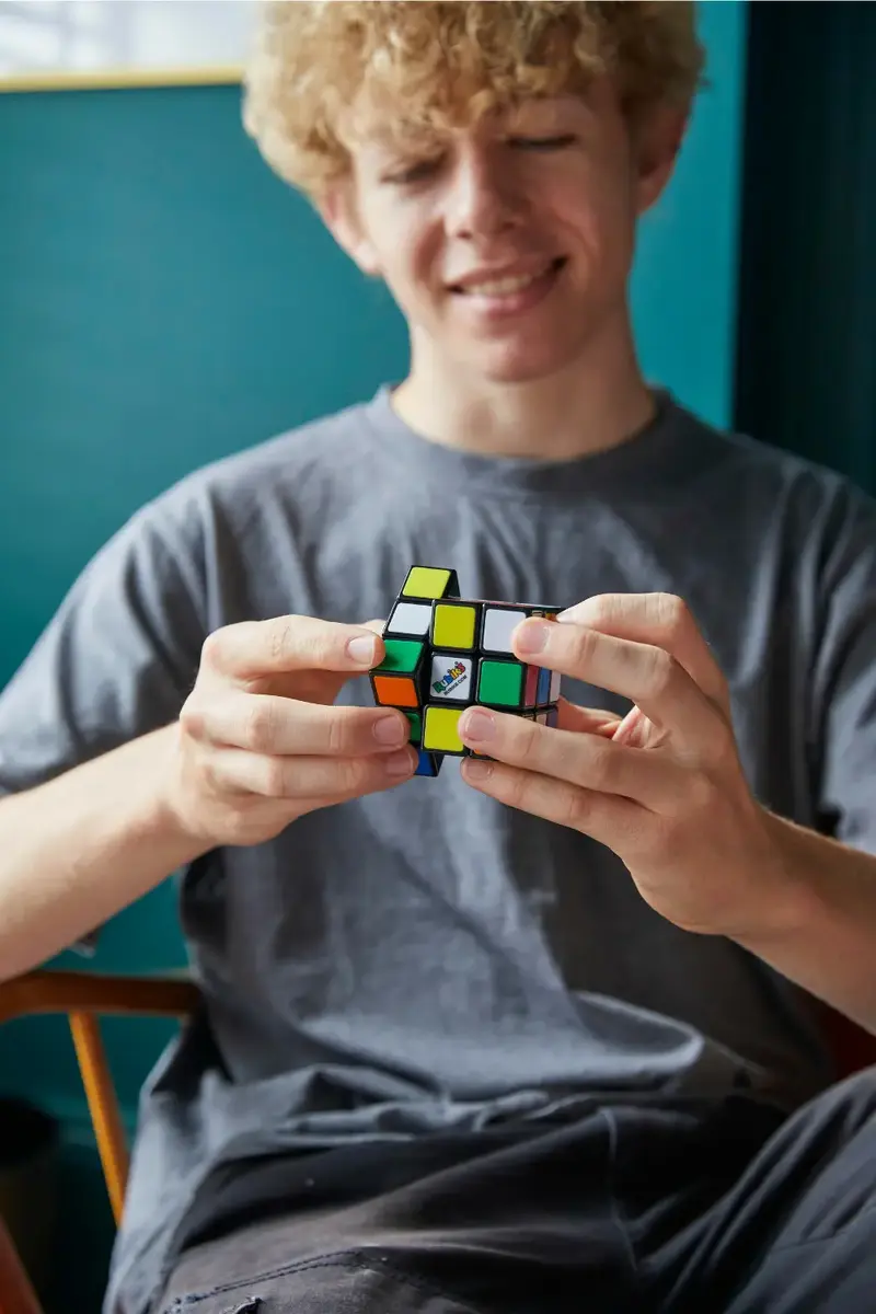 Rubiks 3x3 oriģinālā loģikas spēle Photo 6
