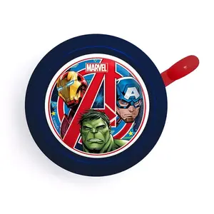 Disney Marvel Avengers Bicycle Bell, Metal, Blue/Multi-colour