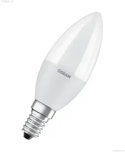 Osram Value B60 LED spuldze, 7W, 806lm, E14 cokols, silti balta gaisma 2700K, matēta