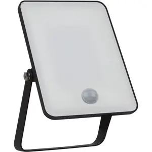 Ledvance FL Essential Sensor LED Floodlight, 20W, 4000K, Black