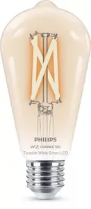 Philips WiZ LED Filament Bulb ST64 E27 7W 806lm Smart Light