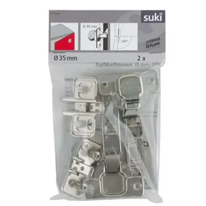 Петля мебельная Blum CLIP top с доводчиком 107° D35