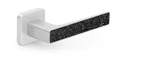 METAL-BUD DECO GLAMOUR Indoor Door Handle, Matte Nickel