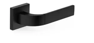 METAL-BUD FOKS K Indoor Door Handle, Black