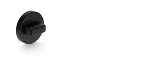 Metal-Bud SUPRA WC Door Latch, black