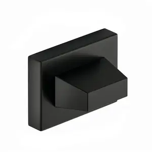 Завертка для межкомнатных дверей METAL-BUD CUBE RT, черная