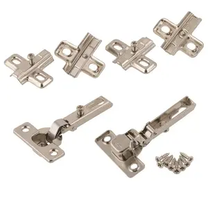 Suki Furniture Hinge, 26 mm, 95°, Nickel-Plated, 2 Pieces