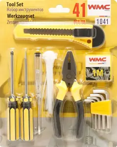 WMC TOOLS 1041 Universal Tool Set, 41 Pieces