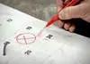 Markal Dura-Ink Dual Tip pastāvīgais marķieris sarkans Photo 2
