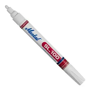 Rūpnieciskais marķieris Markal SL 100, 3 mm, balts