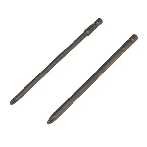 DRAUMET skrūvgrieža uzgaļu komplekts PH1 un PH2, garums 150 mm