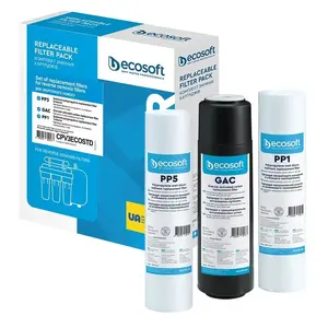 Комплект сменных картриджей Ecosoft CPV3ECOSTD, 10 дюймов