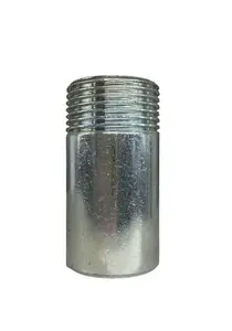 Jinan Meide cinkots vītņots cauruļu nipelis ar vienu vītni 1 1/2 collas, garums 60 mm
