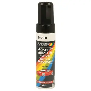 Motip 946860 krāsas zīmulis, melns spīdīgs, 12 ml