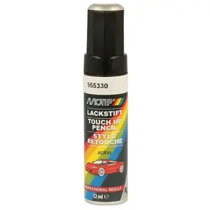 Motip 955330 Metallic Silver Touch-Up Paint 12ml