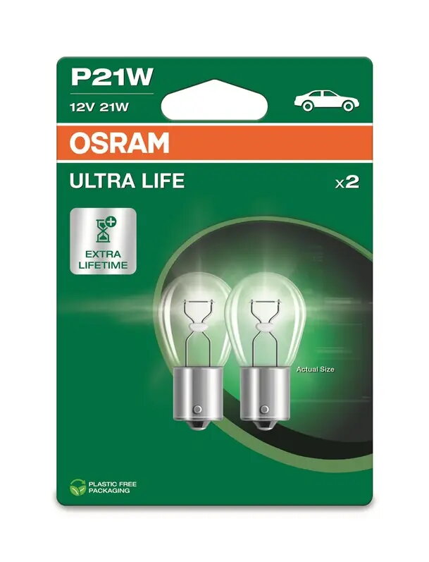 Osram 7506ULT Ultra Life P21W signāllampa