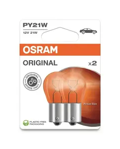 Osram 7507-02B signāllampa 21W 12V BAU15S