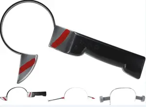 Hair Bow Gun NENURODYTA_V, Silver/Black/Red, Plastic
