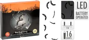 NENURODYTA_V LED Bat Decoration, 200 cm, Black
