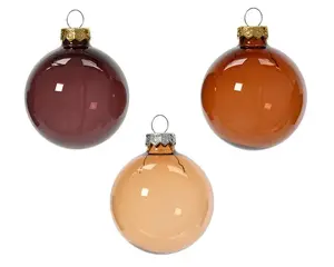 NENURODYTA_V 142508 Christmas Tree Ornament, 6 cm, Glass