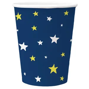 Paw Space Disposable Cups, 250 ml, 8 pieces