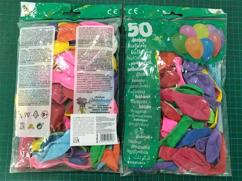 Воздушные шары GLOBOLANDIA 21 см ассорти 50 шт Photo 2