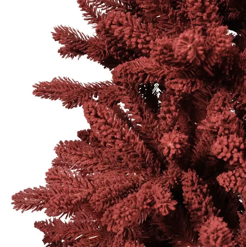 EVERLANDS Artificial Christmas Tree 180 cm Red Photo 2