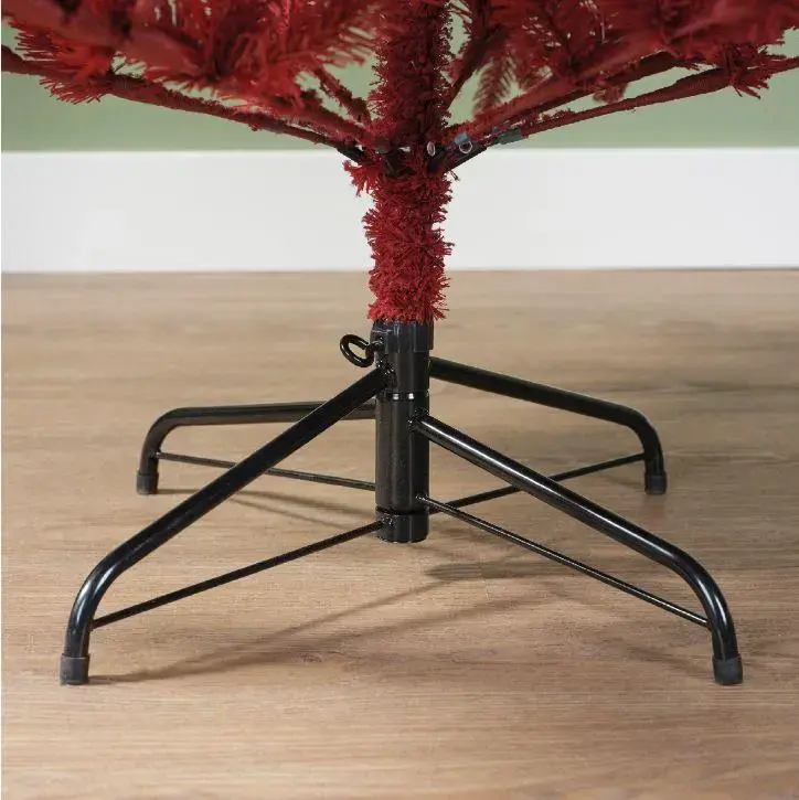 EVERLANDS Artificial Christmas Tree 210 cm Red Photo 3