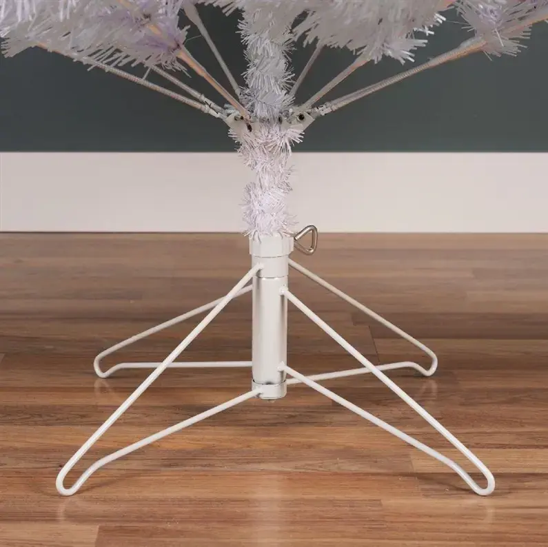 Artificial Christmas Tree EVERLANDS 180 cm White Photo 3