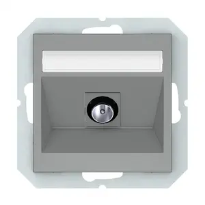 VILMA TVL01-02 TV Socket, Grey