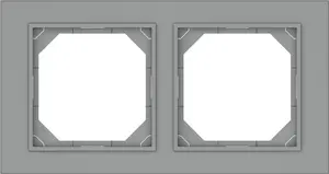 VILMA FIT LINE R02 Double Frame, Grey
