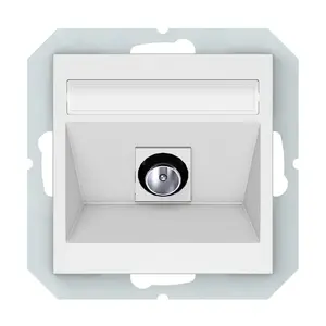 VILMA TVL01-02 TV Socket, White